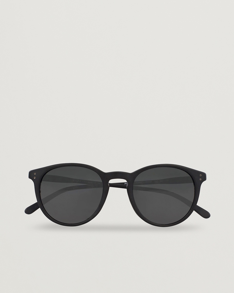 Polo Ralph Lauren 0PH4110 Round Sunglasses Matte Black – Schwarz