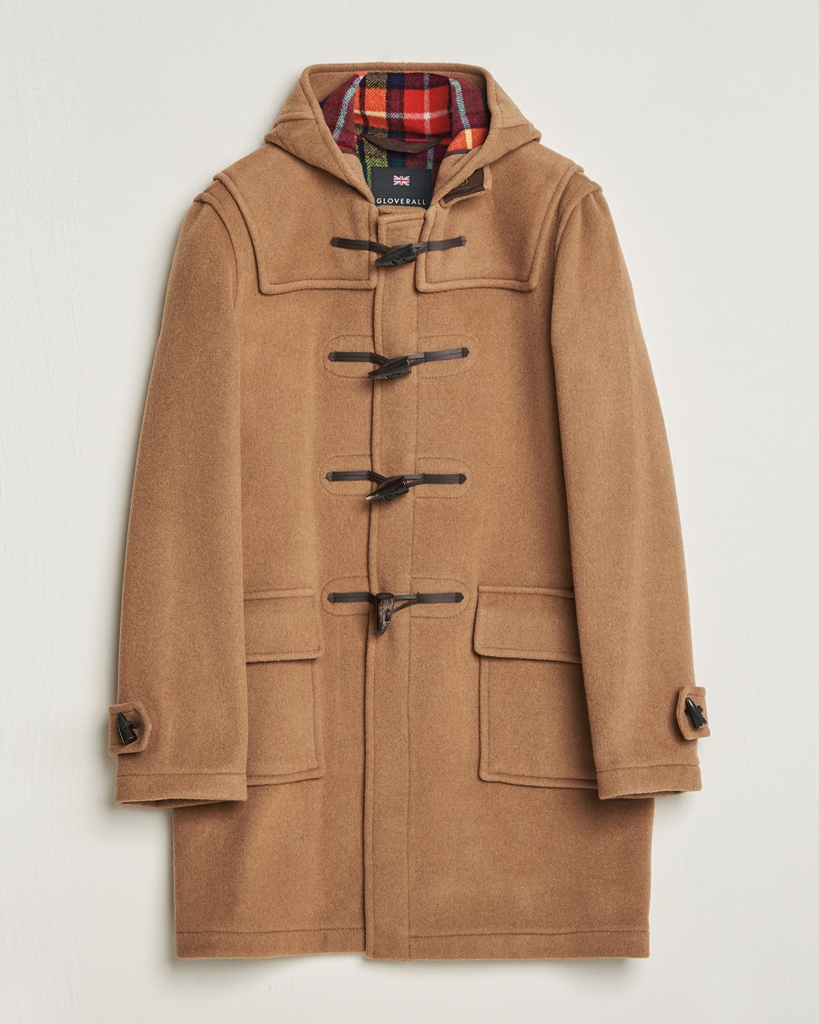 Gloverall Morris Duffle Coat Camel/Buchanan – Beige