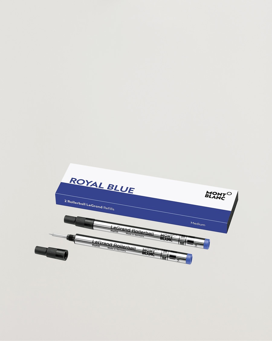 Montblanc 2 Rollerball LeGrand Pen Refills Royal Blue – Blau