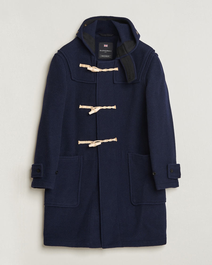 Gloverall 575 Monty Original Duffle Coat Navy – Blau