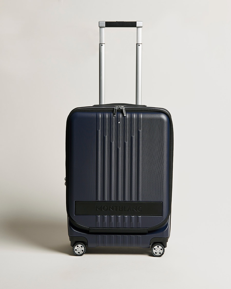 Montblanc Trolley Cabin w. Pocket 4 Wheels Blue – Blau