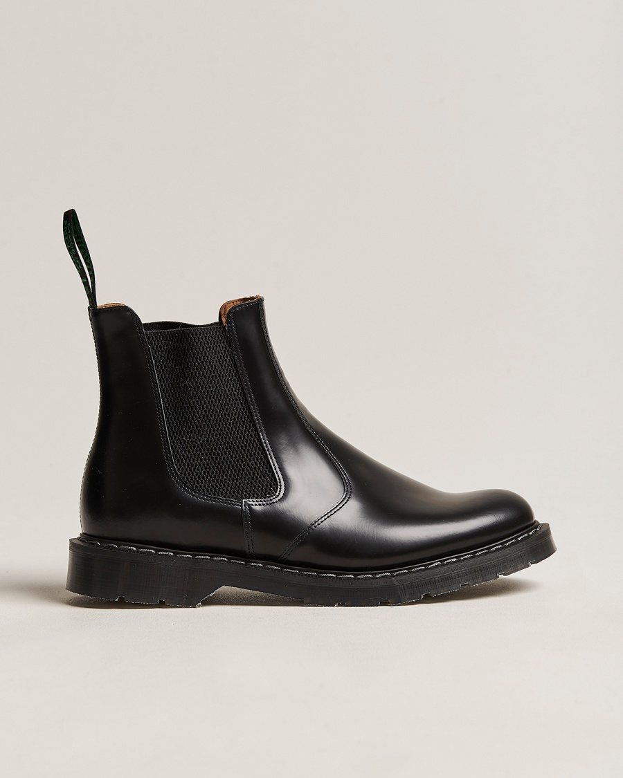 Solovair Dealer Boot Black Shine – Schwarz