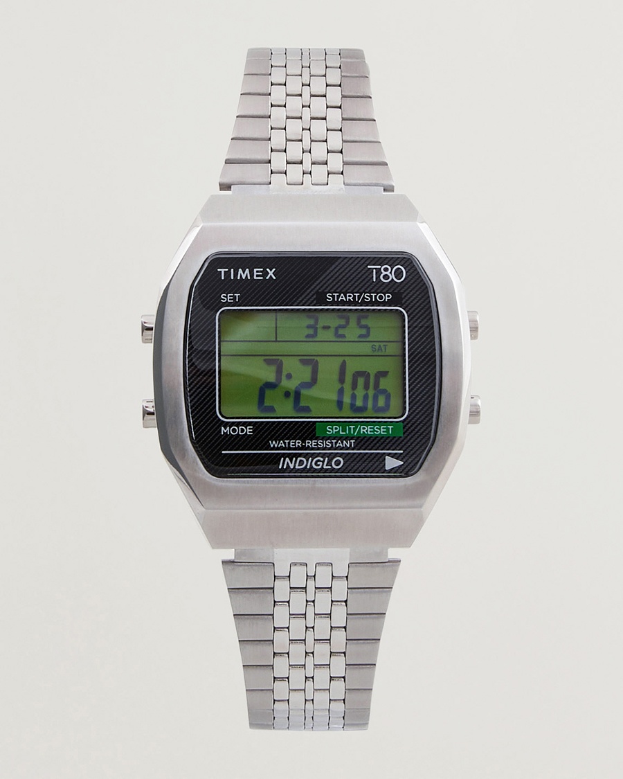 Timex T80 Stainless Steel 36mm Silver – Silber