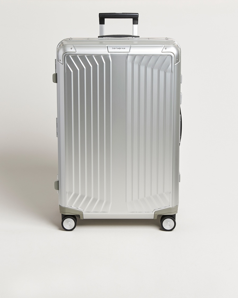Samsonite Lite-Box Alu Spinner Check-In Aluminium – Silber
