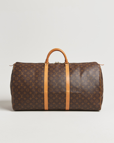 Louis Vuitton Pre-Owned Keepall 60 Monogram – Braun