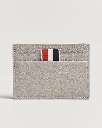 Thom Browne Double Sided Card Holder Light Grey – Grau