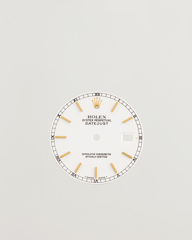 Rolex Pre-Owned Rolex Datejust 5/6 ref G/S – Weiß