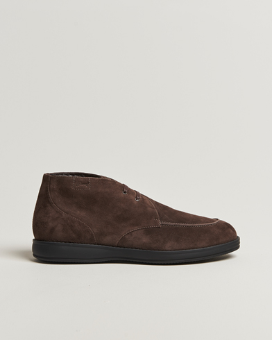 Brioni Journey Desert Boots Brown Suede – Braun
