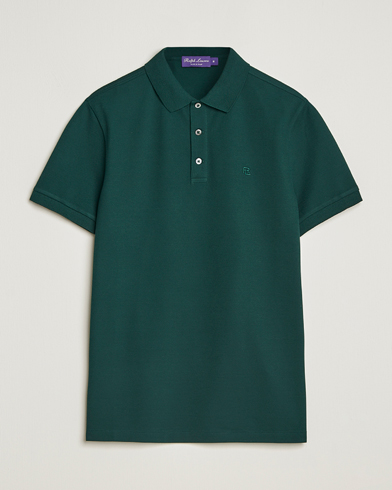 Ralph Lauren Purple Label Short Sleeve Polo Moss Agate – Grün