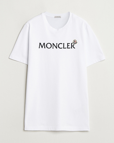 Moncler Lettering Logo T-Shirt White – Weiß