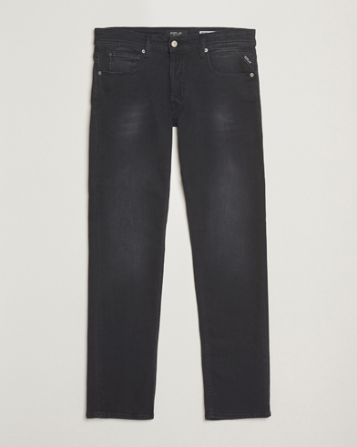 Replay Grover Powerstretch Jeans Washed Black – Schwarz