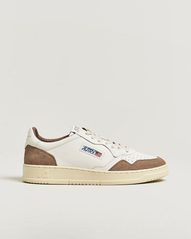 Autry Medalist Low Sneaker White/Tobacco – Weiß