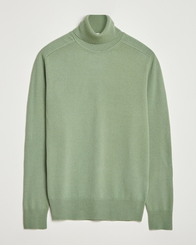 Altea Wool/Cashmere Rollneck Green – Grün