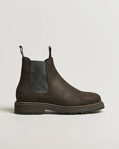 GANT Blisdor Rough Leather Chelsea Boot Dark Brown – Braun