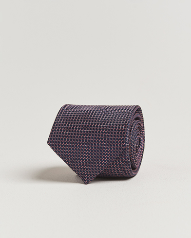 Canali 5-Fold Silk Tie Pink – Rosa