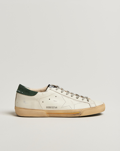 Golden Goose Super-Star Sneakers White/Green – Weiß