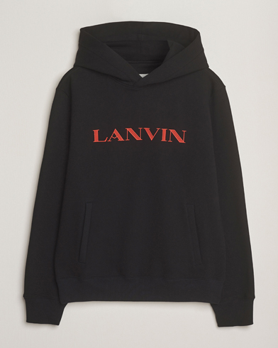 Lanvin Logo Hoodie Black – Schwarz