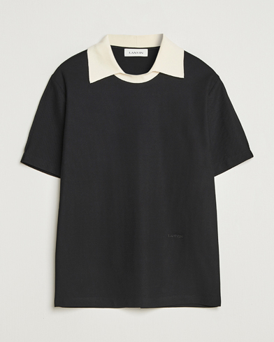 Lanvin Collar T-shirt Black – Schwarz