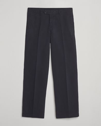 Oscar Jacobson Tanker Cotton Trousers Navy – Blau