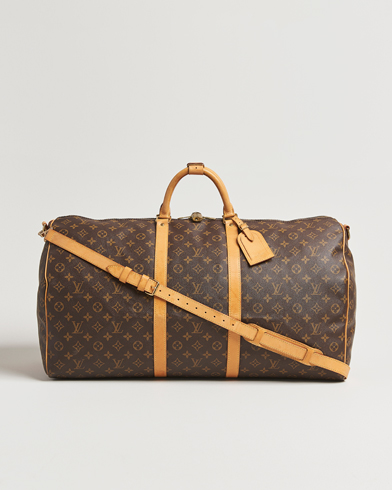 Louis Vuitton Pre-Owned Keepall Bandoulière 60 Monogram – Braun