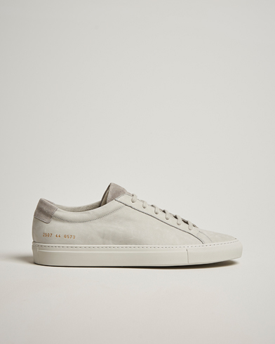 Common Projects Original Achilles Nubuck Sneaker Light Grey – Grau