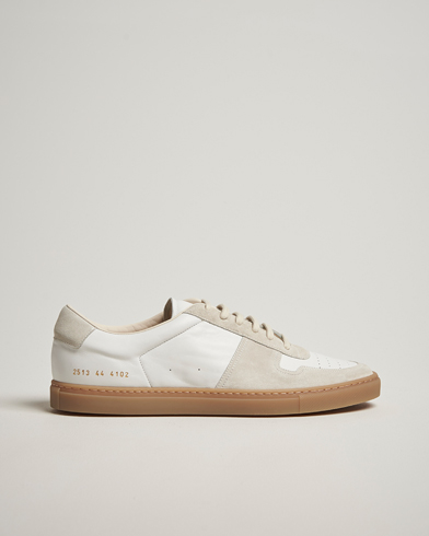 Common Projects BBall Slim Gum Sole Sneaker Off White – Weiß