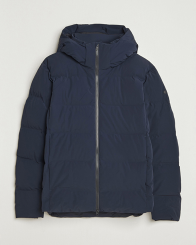 Scandinavian Edition Torrent II Apex Hooded Puffer Jacket Navy – Blau