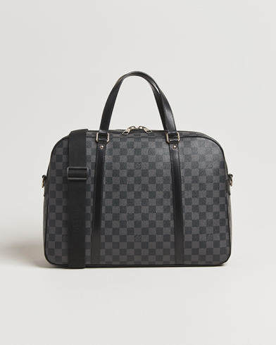 Louis Vuitton Pre-Owned Jorn Porte Documents Damier Graphite – Grau