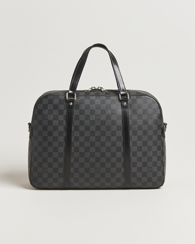 Louis Vuitton Pre-Owned Jorn Porte Documents Damier Graphite – Grau