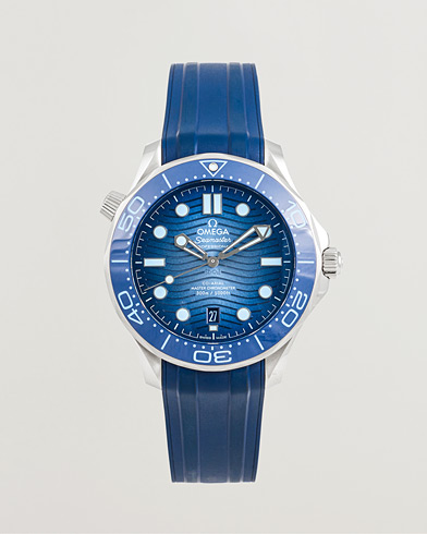 Omega Pre-Owned Summer Blue Seamaster Diver 300m 75th