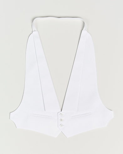 Stenströms Evening Waistcoat White – Weiß