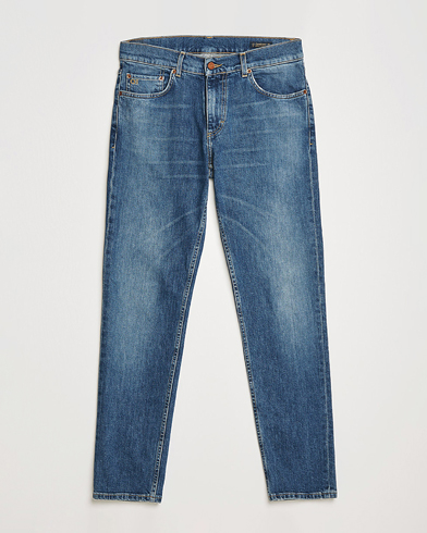 Oscar Jacobson Albert Cotton Stretch Jeans Vintage Wash – Blau