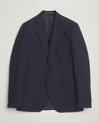 Oscar Jacobson Ego Wool Blazer Blue – Blau