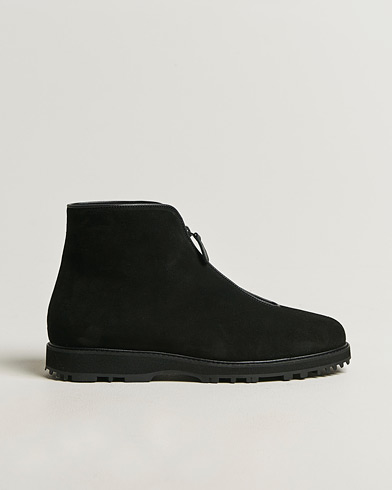Myrqvist Funäs Boot Black Suede – Schwarz