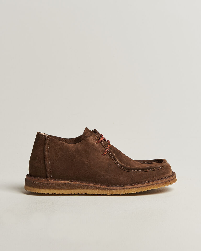 Astorflex Beenflex Shoes Dark Khaki Suede – Braun