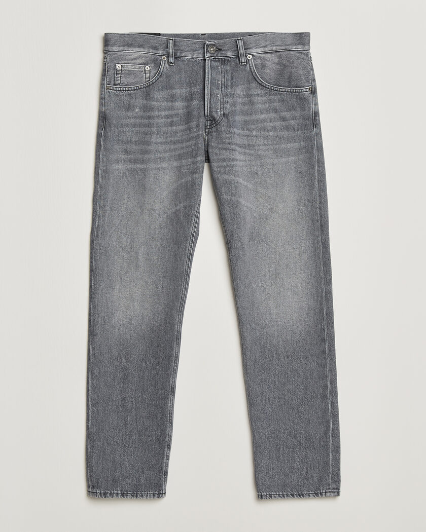 Dondup Icon Regular Fit Jeans Washed Grey – Grau
