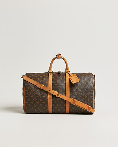 Louis Vuitton Pre-Owned Keepall Bandouliére 45 Monogram – Braun