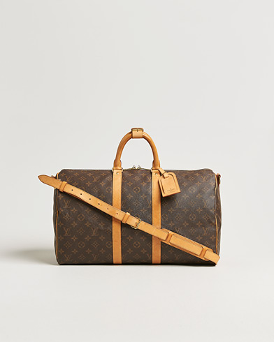 Louis Vuitton Pre-Owned Keepall Bandouliére 45 Monogram – Braun