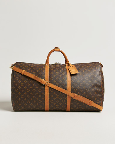 Louis Vuitton Pre-Owned Keepall Bandouliére 60 Monogram – Braun