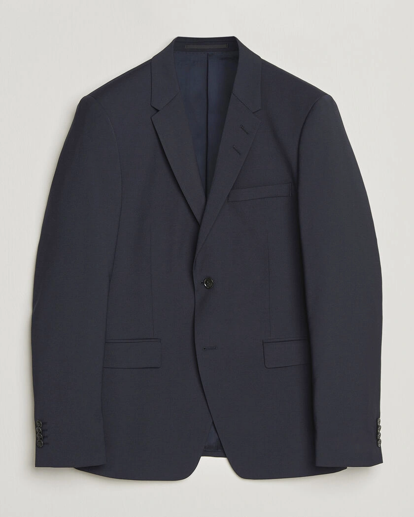 Tiger of Sweden Jamie Wool Travel Suit Blazer Dark Ink – Blau