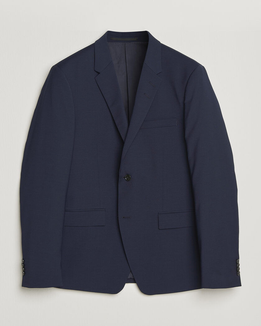 Tiger of Sweden Jamie Wool Travel Suit Blazer Royal Blue – Blau