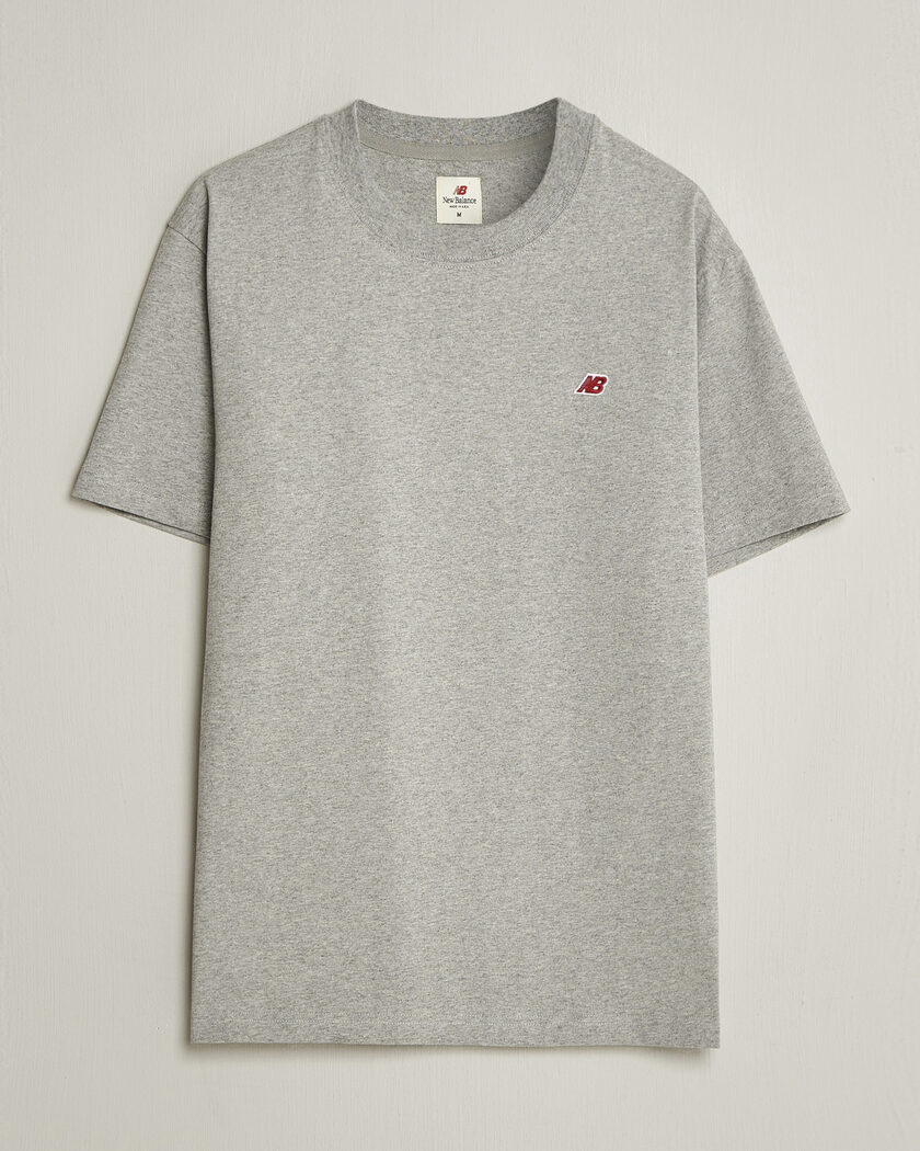 New Balance Made In US & UK New Balance Made In USA Core T-Shirt Athletic Grey – Grau