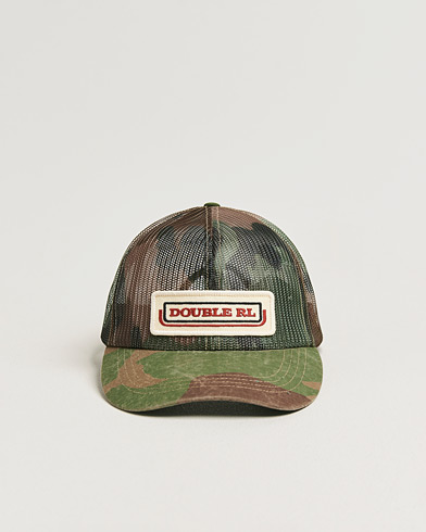 RRL Ball Cap Woodland Camo – Grün