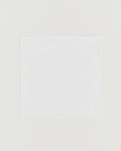 Canali Pocket Square White – Weiß