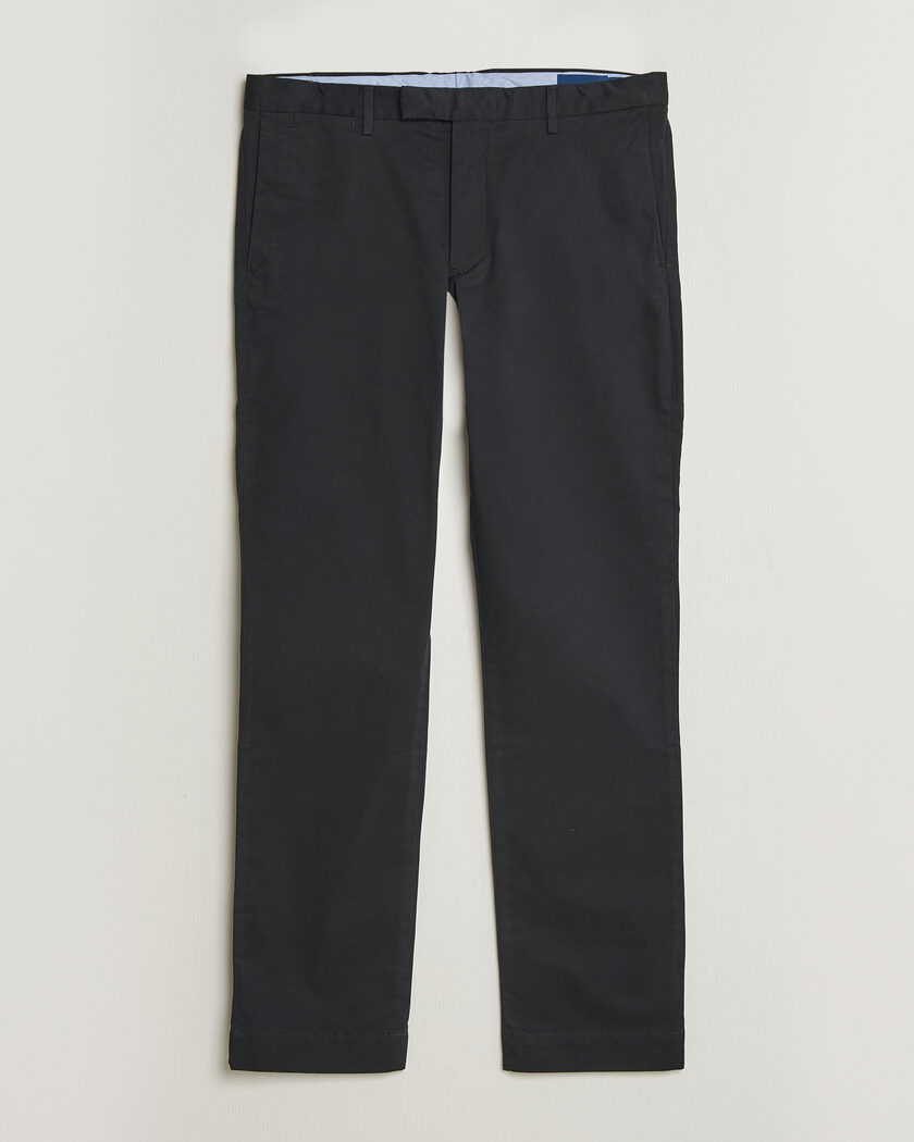 Polo Ralph Lauren Greenwich Slim Fit Stretch Chinos Black – Schwarz