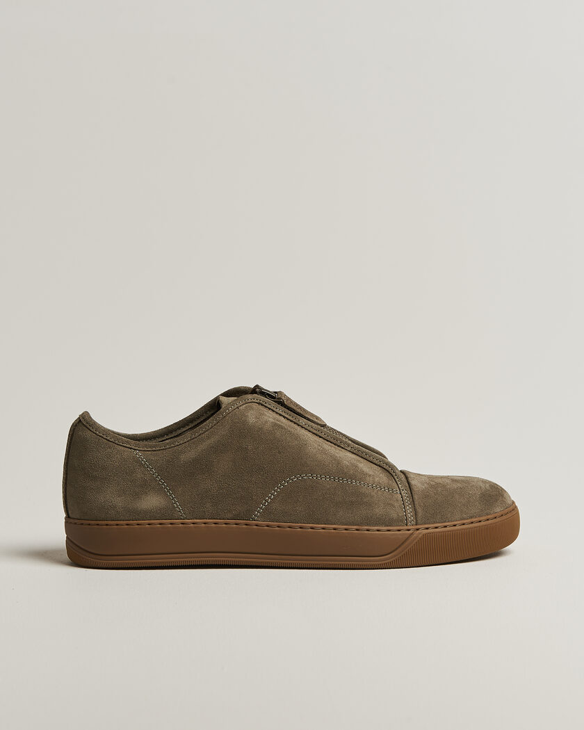 Lanvin DBB1 Zip Sneakers Khaki – Grün