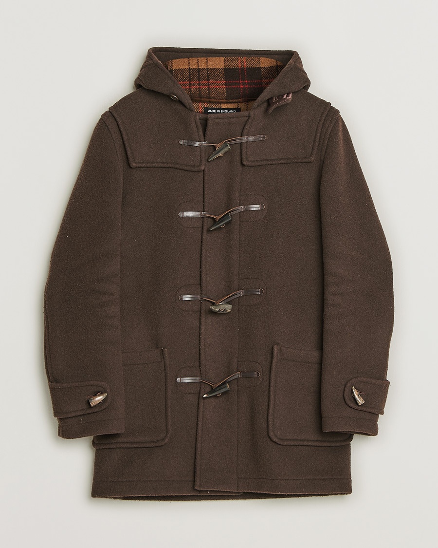 Pre-owned Gloverall Morris Duffle Coat Brown 46 – Braun