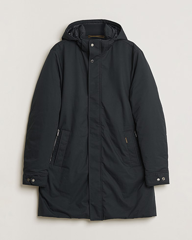 Pre-owned MooRER Vermont Waterproof Padded Parka Navy 52 – Blau