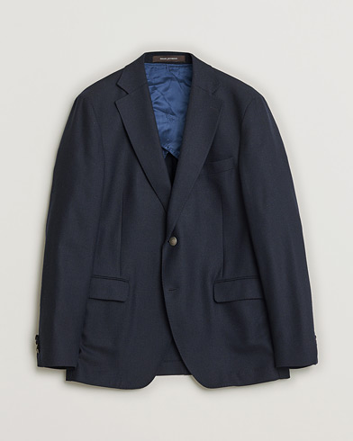 Pre-owned Oscar Jacobson Ferry Wool Club Blazer Navy 54 – Blau