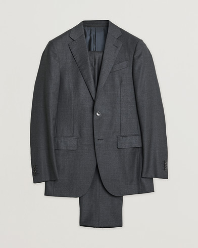 Pre-owned Ermenegildo Zegna Wool Suit Grey 44 – Grau